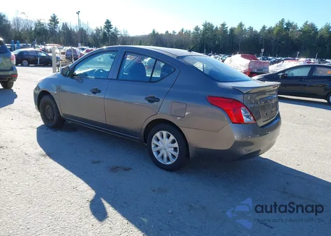 2014 Nissan Versa 1.6 S+ z USA, uszkodzony, nr VIN 3N1CN7AP9EL876288